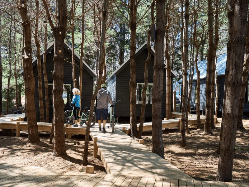 Special Stay Unterkunft - Hütten im Wald bei Lunenburg