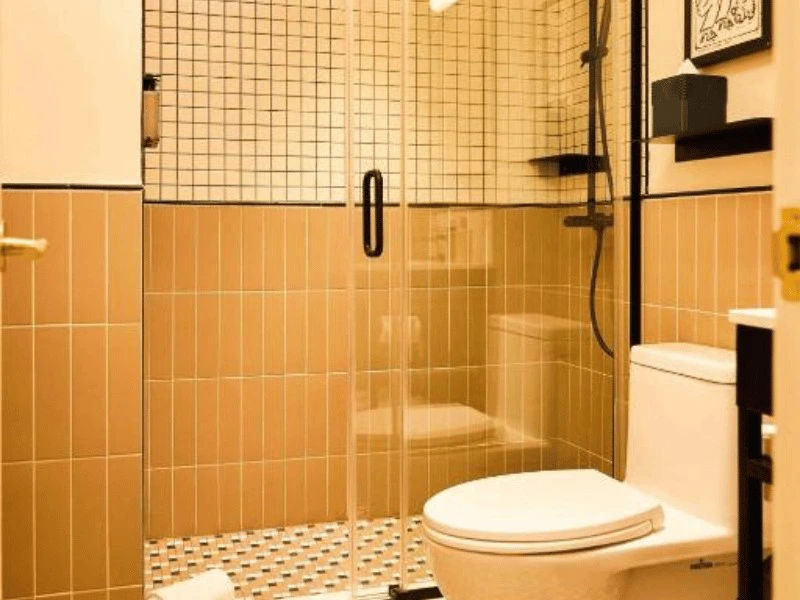 Badezimmer im Beispielhotel in Toronto