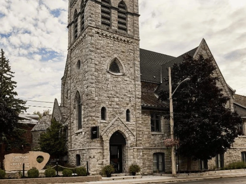 Special Stay Unterkunft in Kingston - Ansicht der Kirche von außen