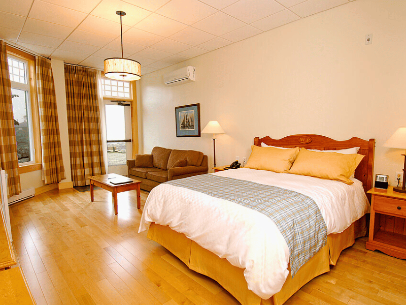 Zimmer im Strandresort bei Lunenburg in Kanada