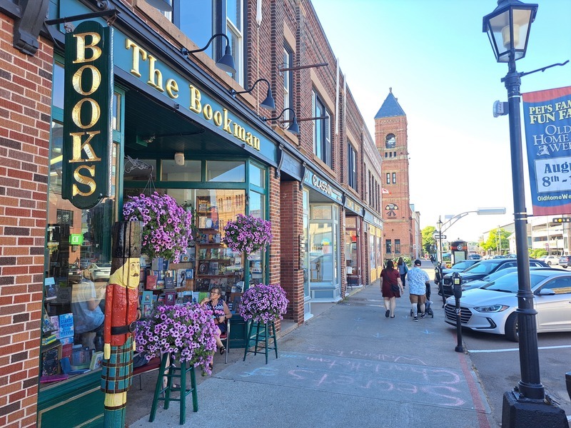 Straße in Charlottetown in Kanada