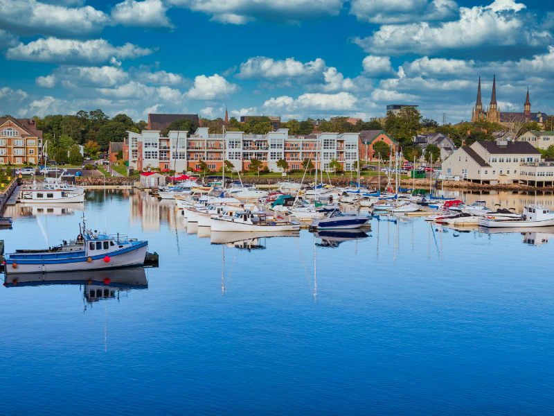 Hafen von Charlottetown