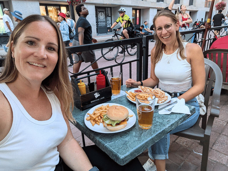 Straßencafé in Ottawa