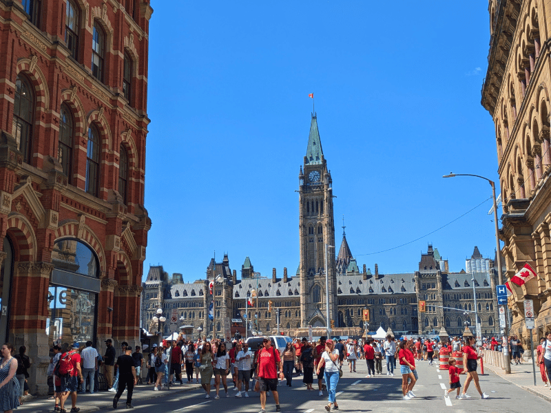 Stadtzentrum von Ottawa