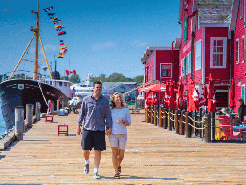 Boardwalk in Lunenburg