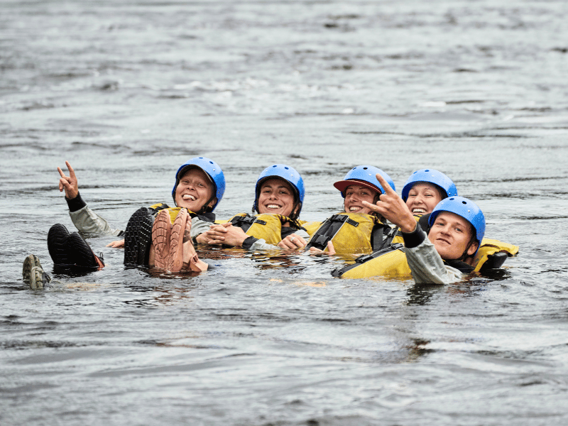Floating im Ottawa River