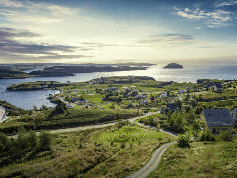 Blick auf Port Rexton