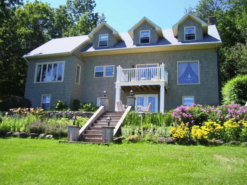 Außenansicht der Unterkunft in Digby in Kanada