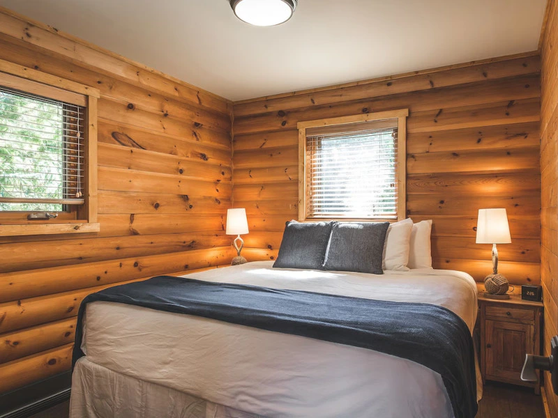 Blockhütte Port Renfrew Kanada