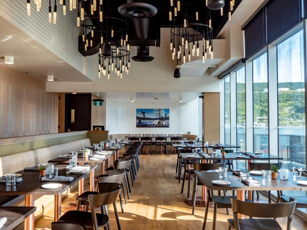 Restaurant in der Unterkunft in St. Johns