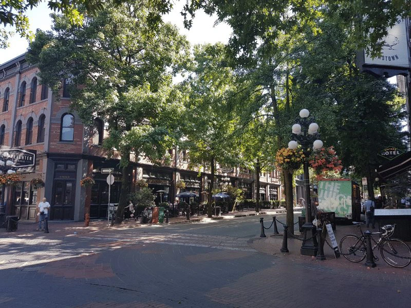 Allee in Vancouver in Kanada