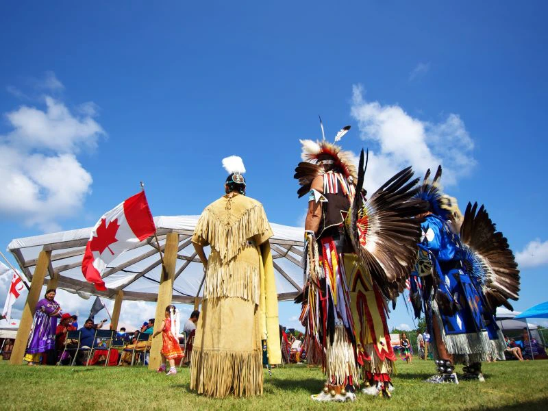 Kulturelles Fest in Kanada