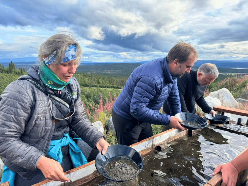 Goldschürfen in Alaska