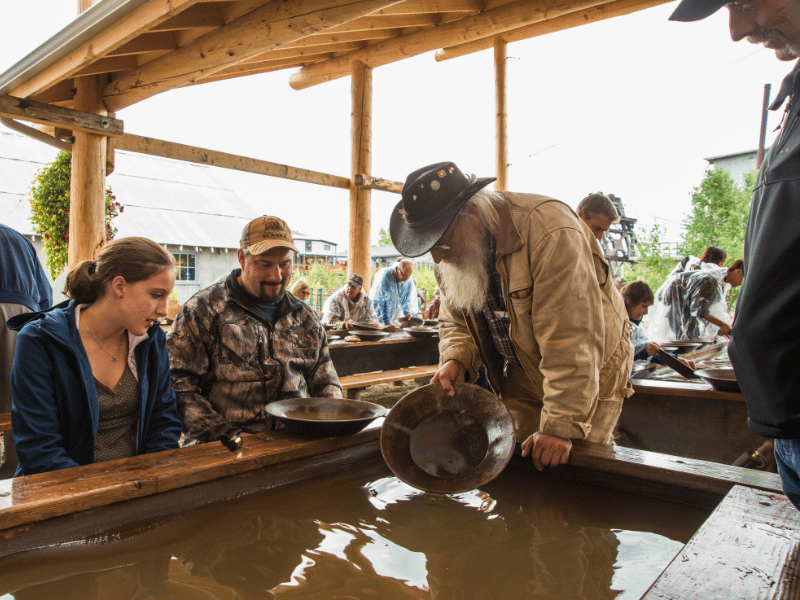 Goldschürfen in Alaska