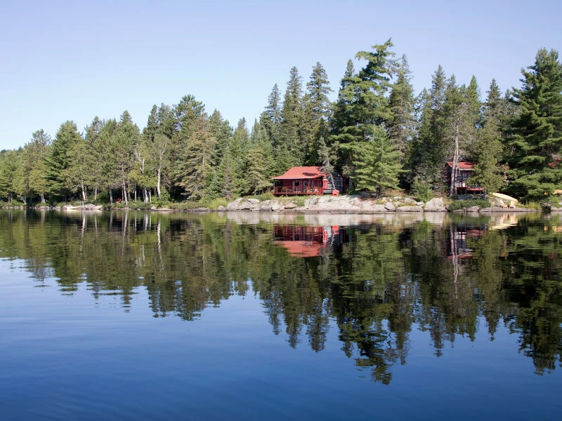 Algonquin Provincial Park Cabin, Kanada