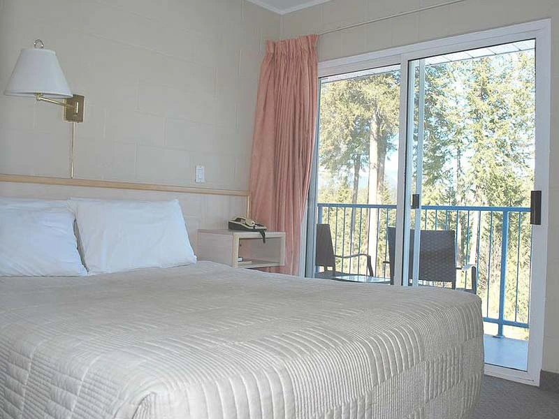 Doppelzimmer im Motel bei Clearwater, Kanada