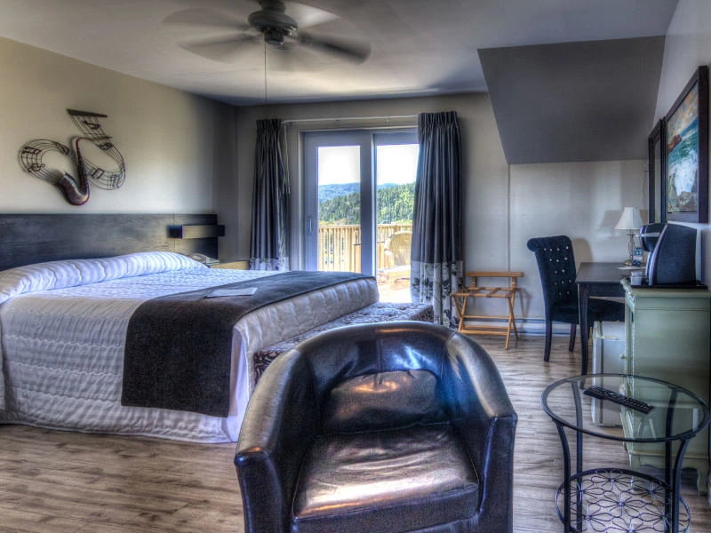 Zimmer im Hotel in Tadoussac, Kanada