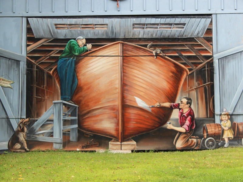 Gemälde in Rockport, Kanada