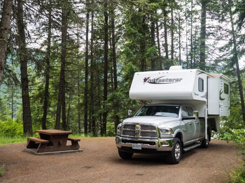 Wohnmobil Campingplatz Kanada
