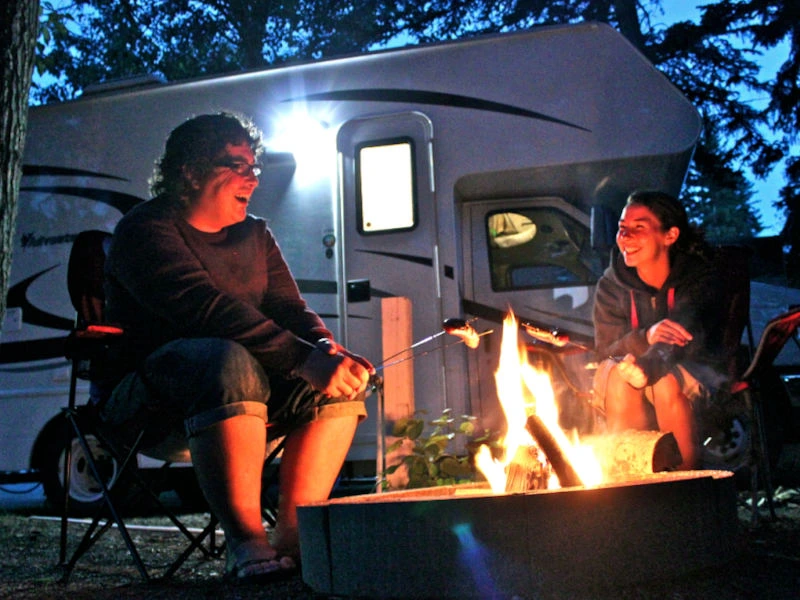 Wohnmobil Westkanada Campingplatz