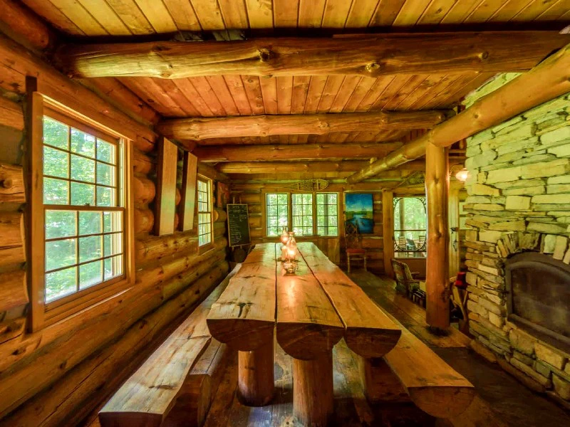 Cabin im Algonquin Park, Kanada