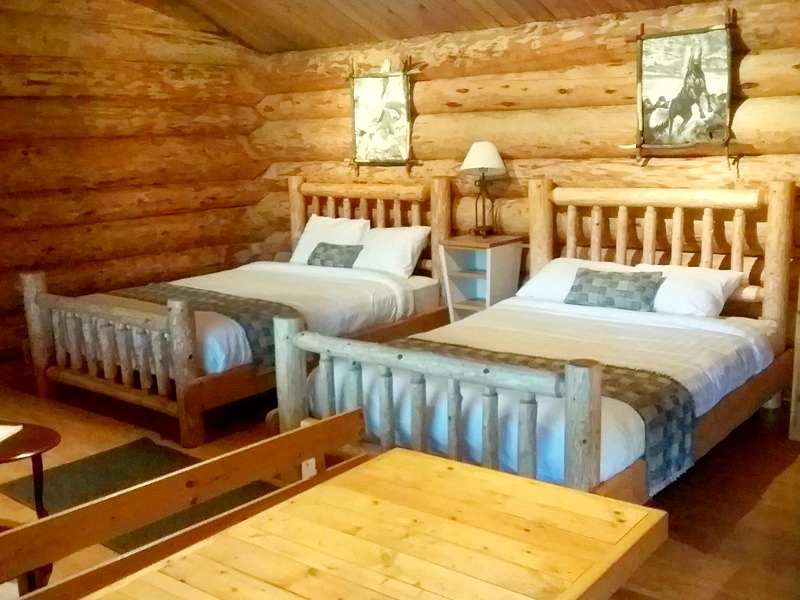 Zimmer in der Ranch bei Clearwater, Kanada