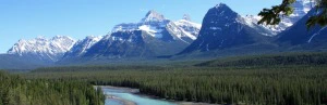 Panorama Icefields-Parkway, Kanada