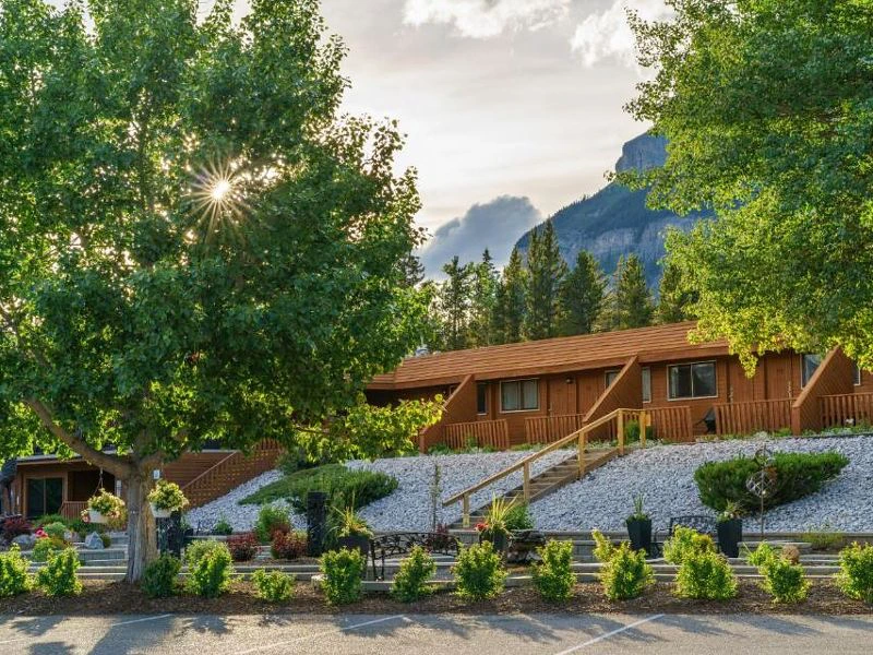 Zimmer im Motel am Icefields Parkway, Kanada