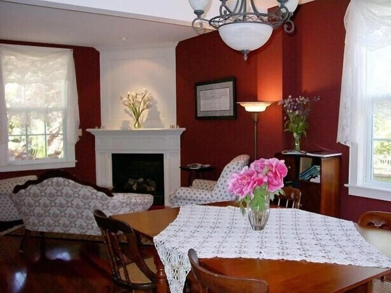 Wohnzimmer im Bed & Breakfast in Niagara-on-the-Lake, Kanada