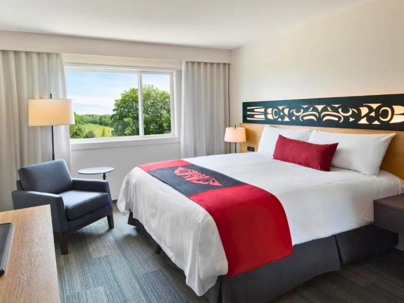 Doppelzimmer im Hotel in Port Hardy, Kanada
