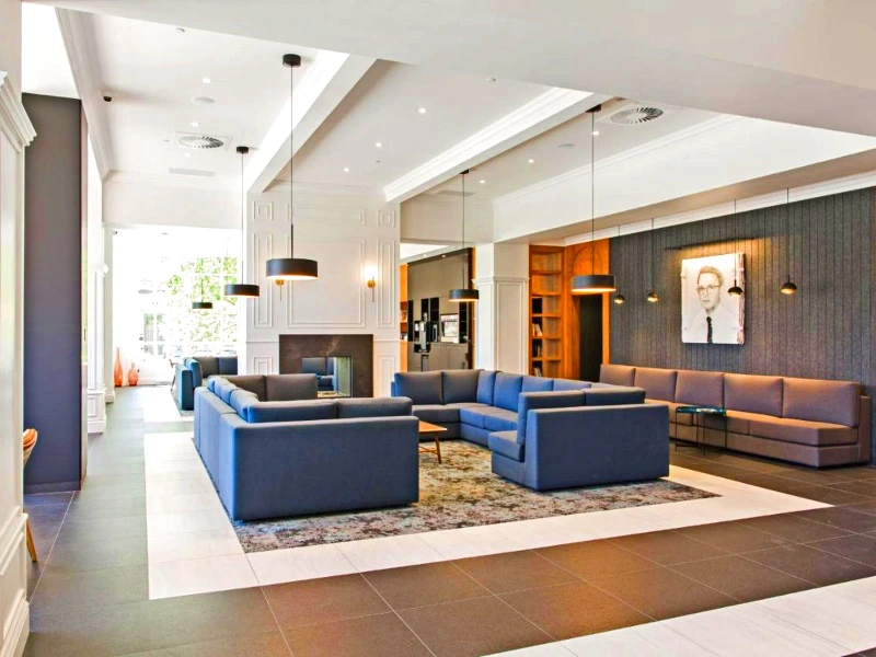 Hotellobby in Quebec, Kanada