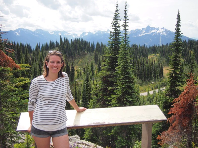 Blick auf Mount Revelstoke, Kanada