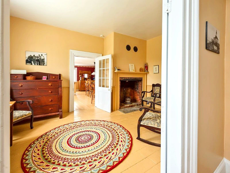 Gemeinschaftszimmer im Leuchtturm bei Riviere du Loup, Kanada