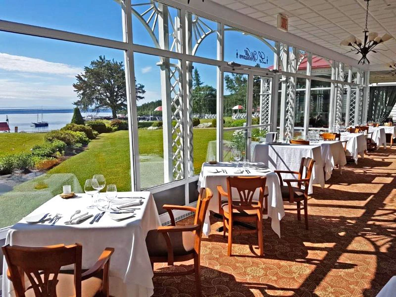 Hotelrestaurant in Tadoussac, Kanada