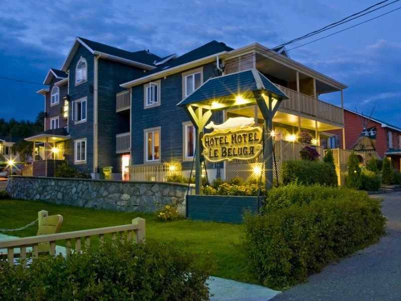 Motel in Tadoussac, Kanada