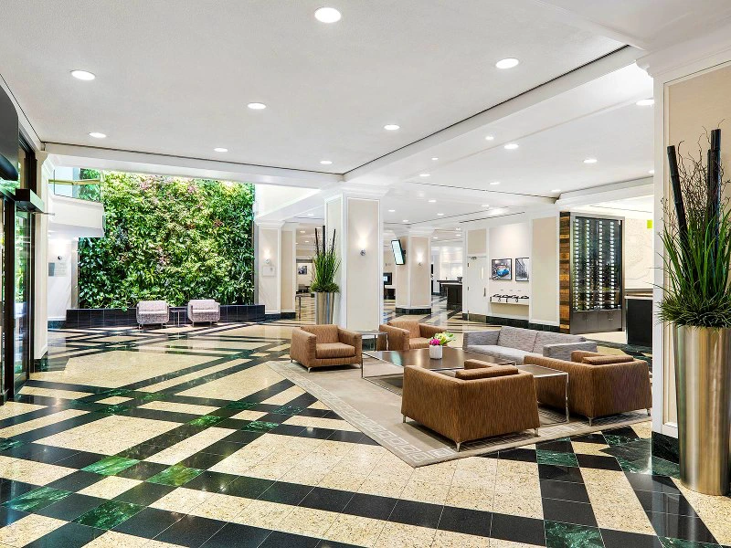 Lobby im Hotel in Toronto, Kanada
