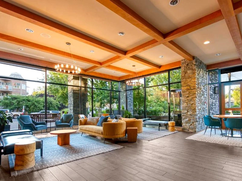 Lobby im Hotel in Victoria, Kanada