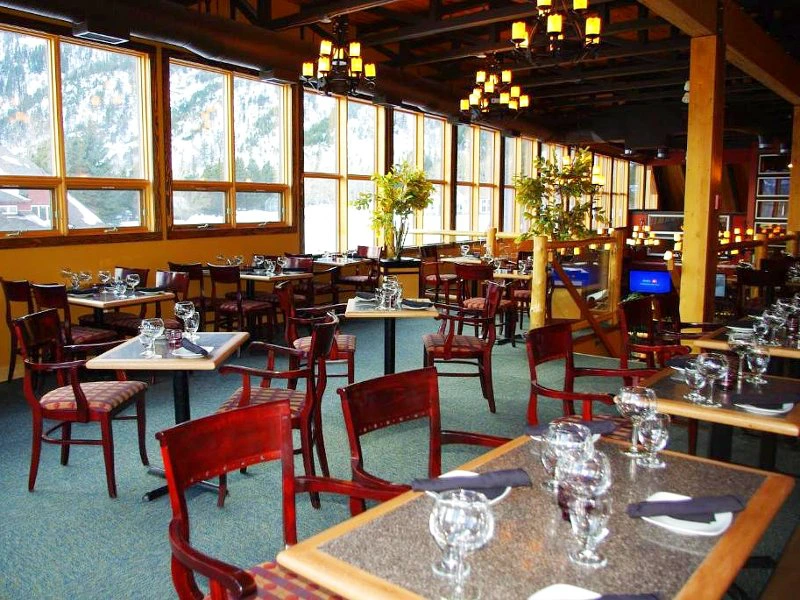 Restaurant in Waterton Lodge, Kanada