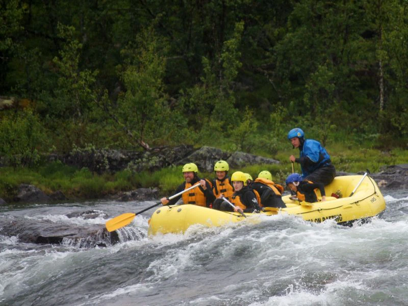 Rafting bei Wells Gray, Kanada