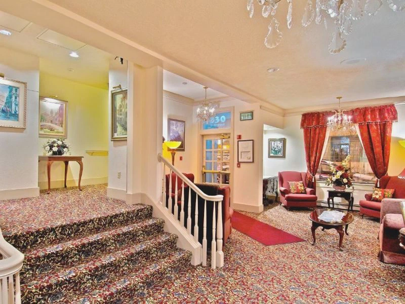 Eingang im Hotel in Anchorage, Alaska