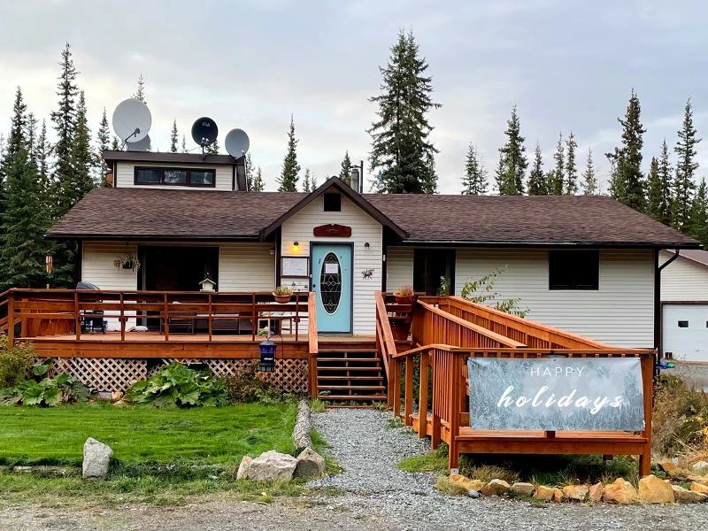 Rezeption der Cabins bei Tok, Alaska