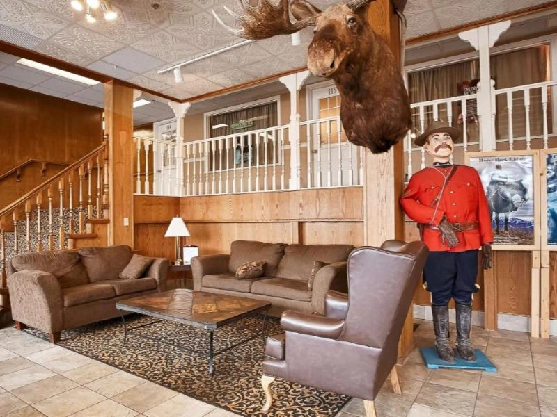 Lobby im Hotel in Whitehorse in Yukon, Kanada