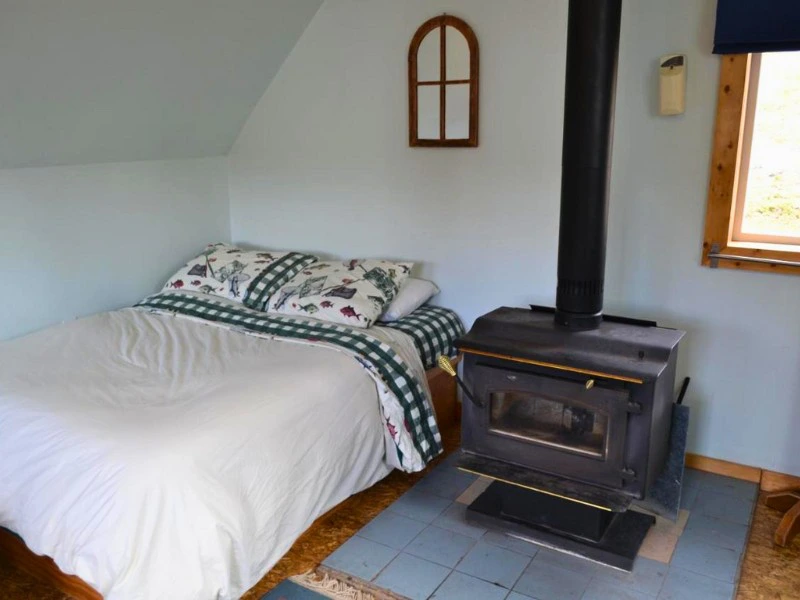 Zimmer in Cabin der Lodge bei Yellowknife, Kanada