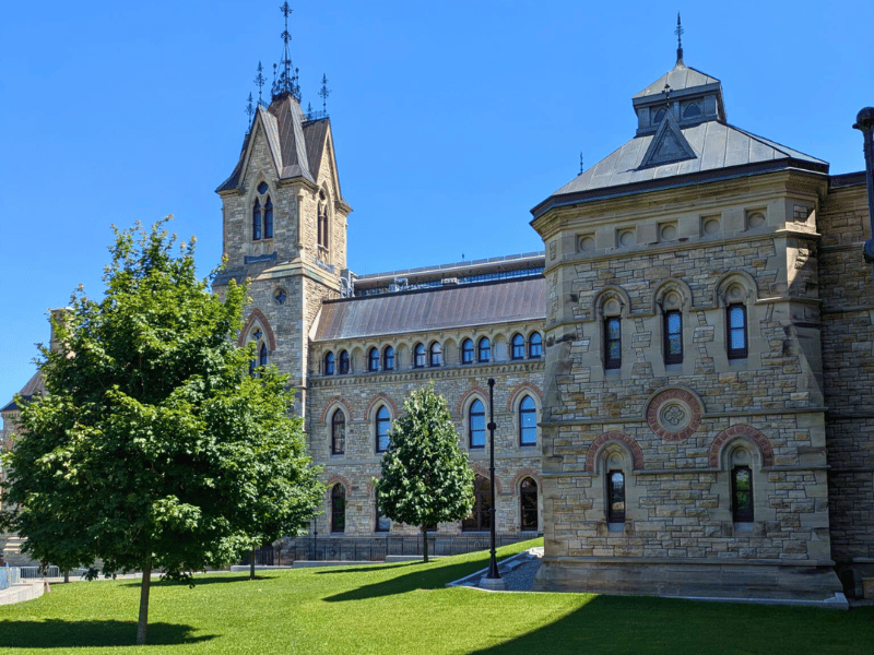 Parlament Hill in Ottawa in Kanada