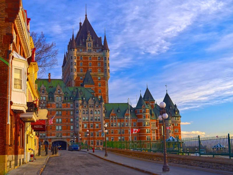 Das Château Frontenac in Quebec