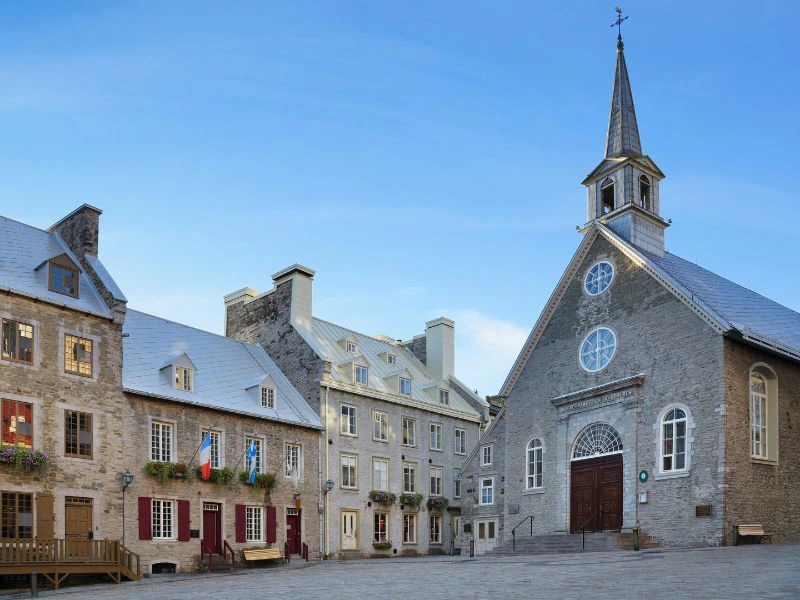 Place Royale in der Altstadt von Quebec