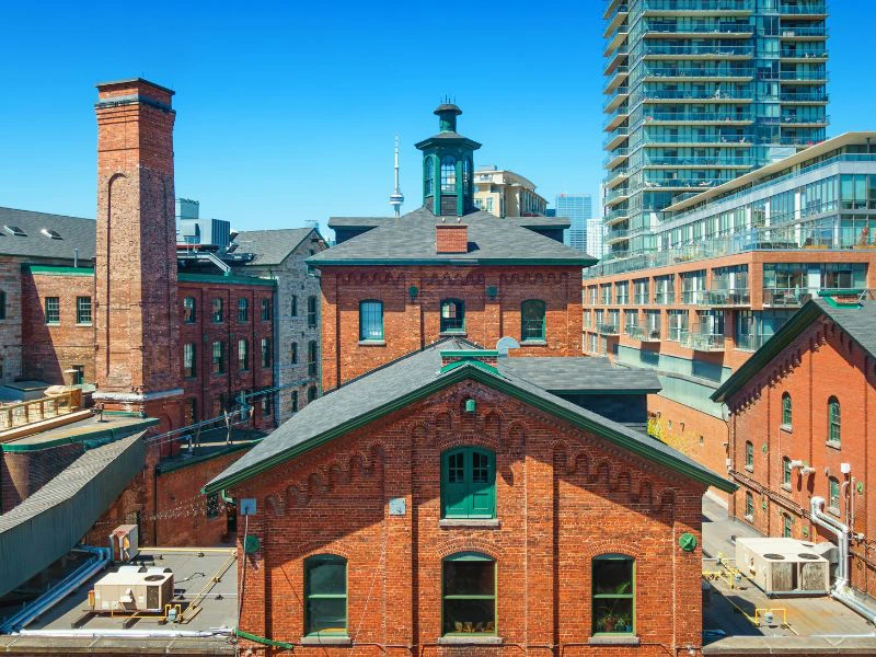 Distillery District in Toronto