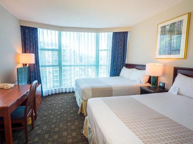 Schlafzimmer Ihres Hotels in Vancouver
