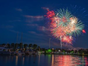 Feuerwerk zum Victoria Day