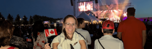 erleberin Sina beim Canada Day in Ottawa